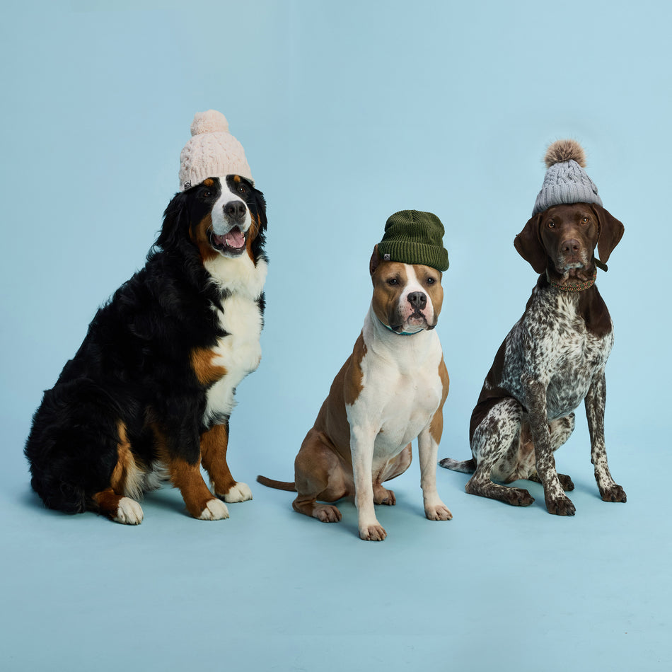 Women's Freeze Baby Fleece-Lined Cable Knit Pom Hat