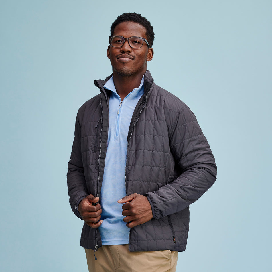 Men's Traveler 60 GSM Insulated Packable Quilted Jacket