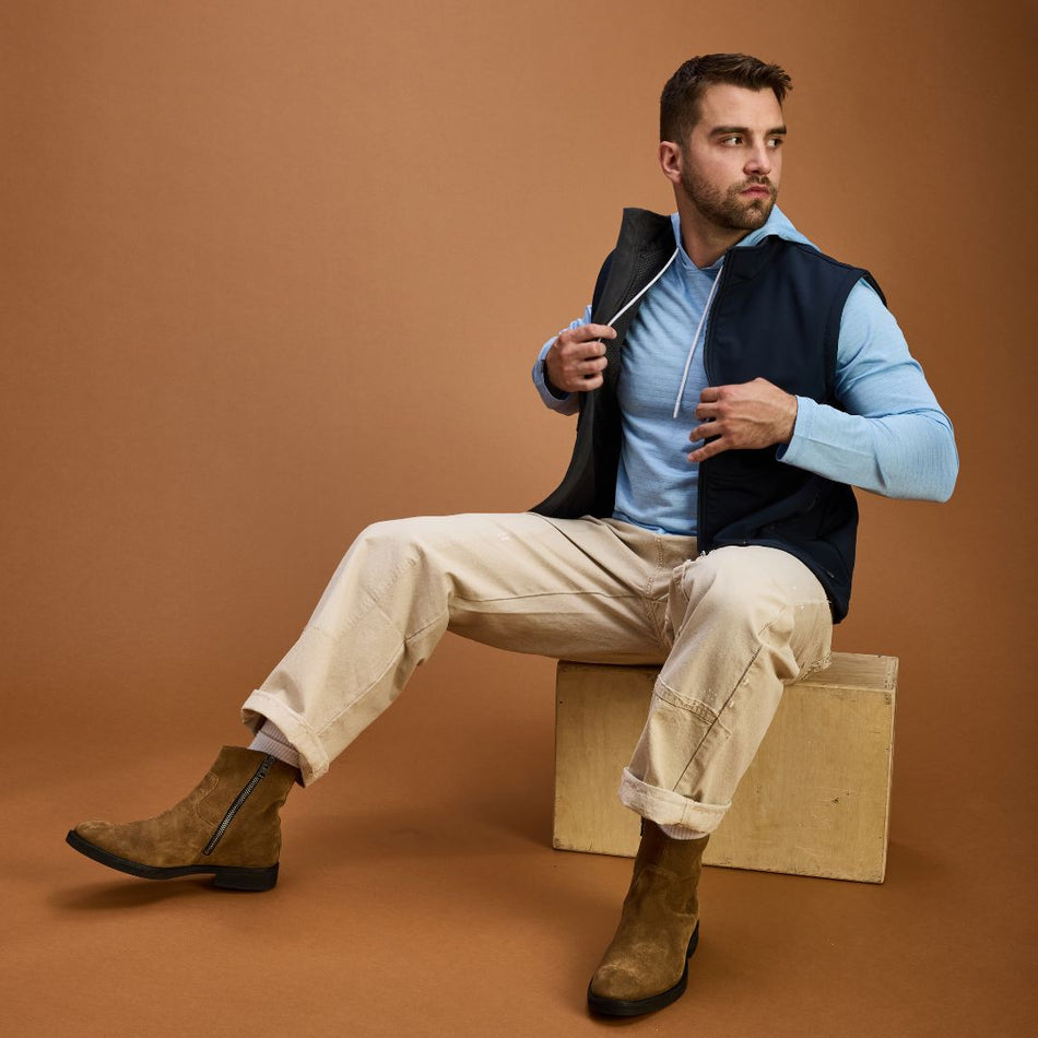 Men's Trailblazer Fleece-Lined Softshell Vest