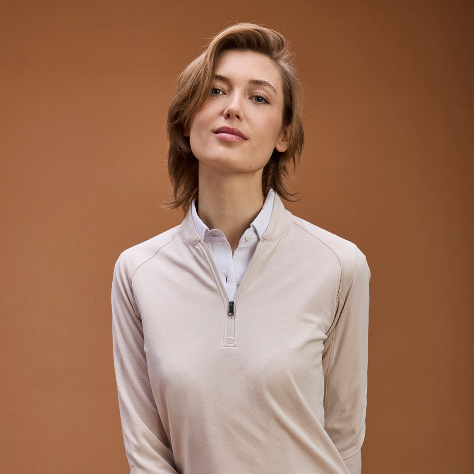 Women's Renewer II Poly/Lyocell Blend Quarter Zip