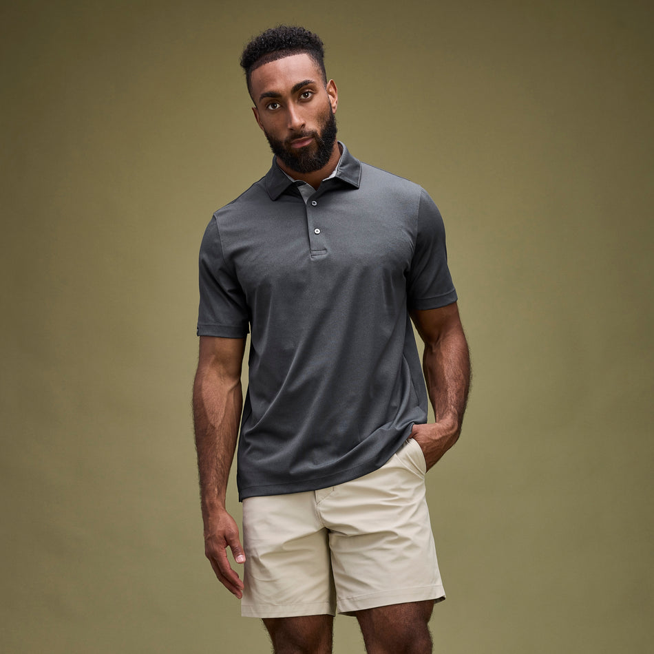 Men's Visionary III Solid Short Sleeve Polo