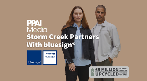 As Seen In PPAI Media: Storm Creek Partners With bluesign