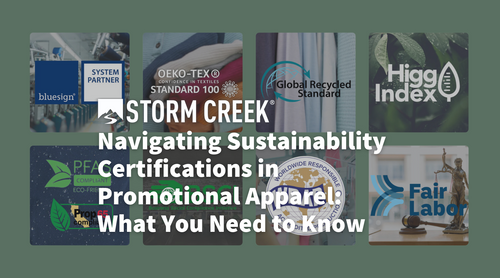 Navigating Sustainability Certifications in Promotional Apparel: What You Need to Know