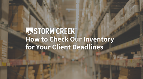 How to Check Our Inventory for Your Client Deadlines