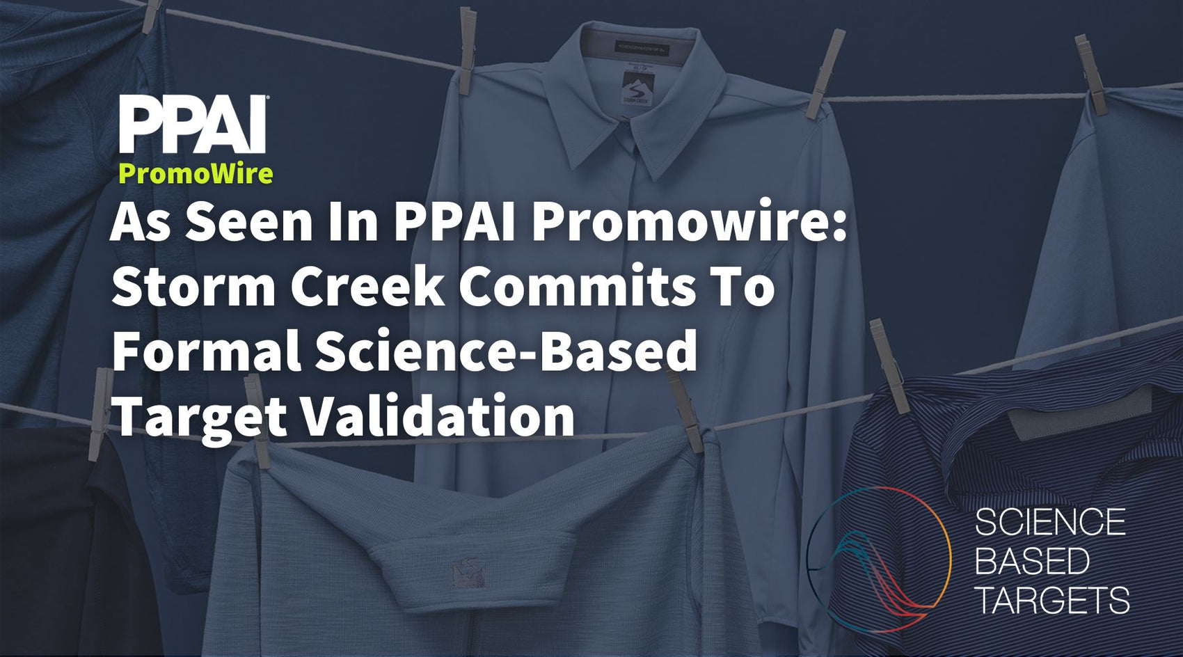 As Seen In Promowire: Storm Creek Commits To Formal Science-Based Target Validation