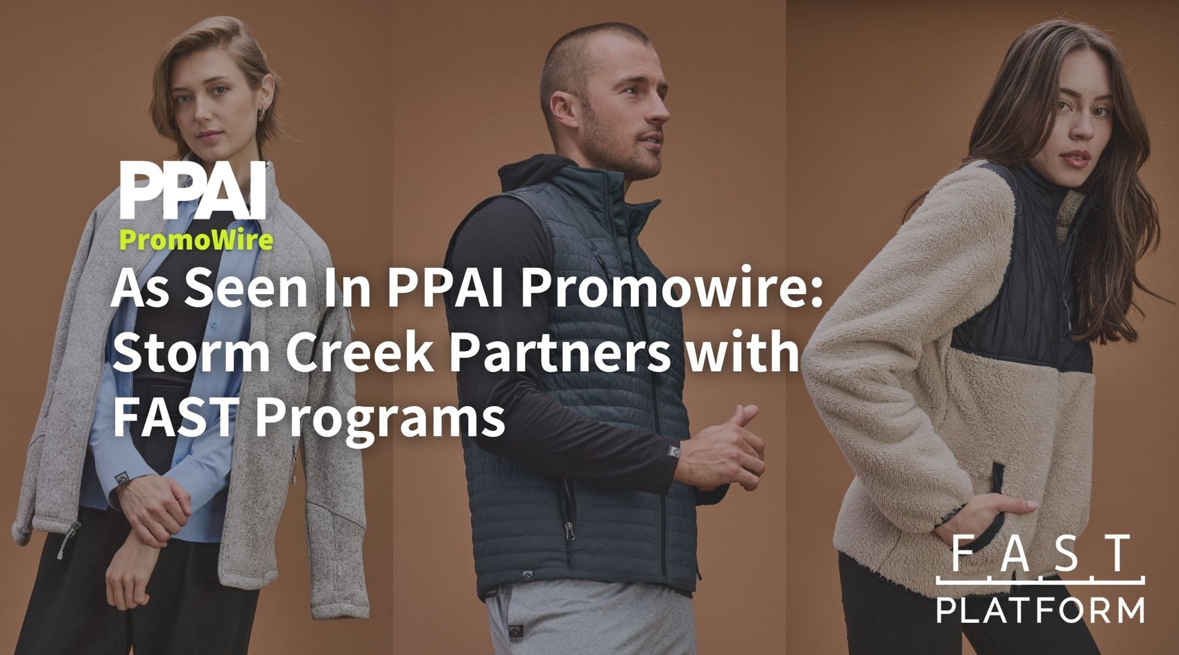 As Seen In PPAI Promowire: Storm Creek Partners with FAST Programs