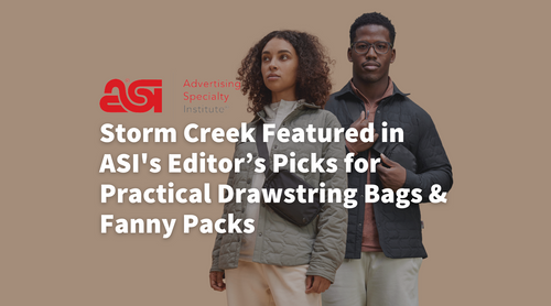 As Seen In ASI's Editor’s Picks: Practical Drawstring Bags & Fanny Packs
