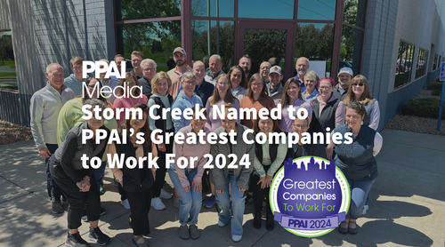 As Seen In PPAI Media: Storm Creek Named Greatest Companies to Work for 2024