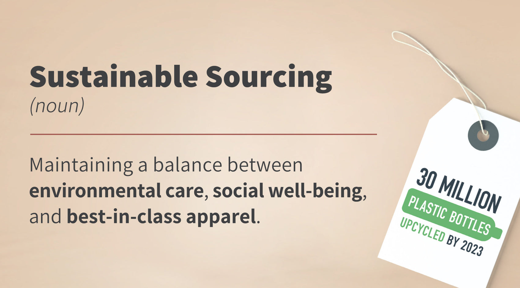 sustainable sourcing