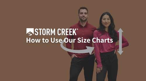 How to Use Our Size Charts