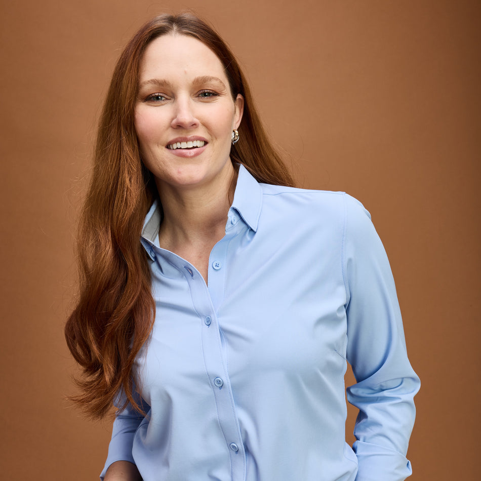 Women's Influencer 4-Way Stretch Solid Woven Shirt - SALE