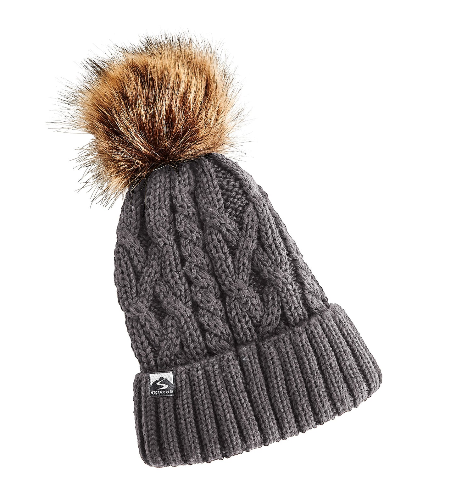 Women's Show Off Cable Knit Pom Hat – Storm Creek Distributor Site