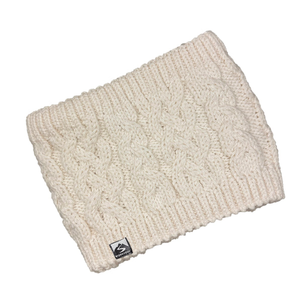 Women's Freeze Baby Fleece-Lined Cable Knit Neck Warmer