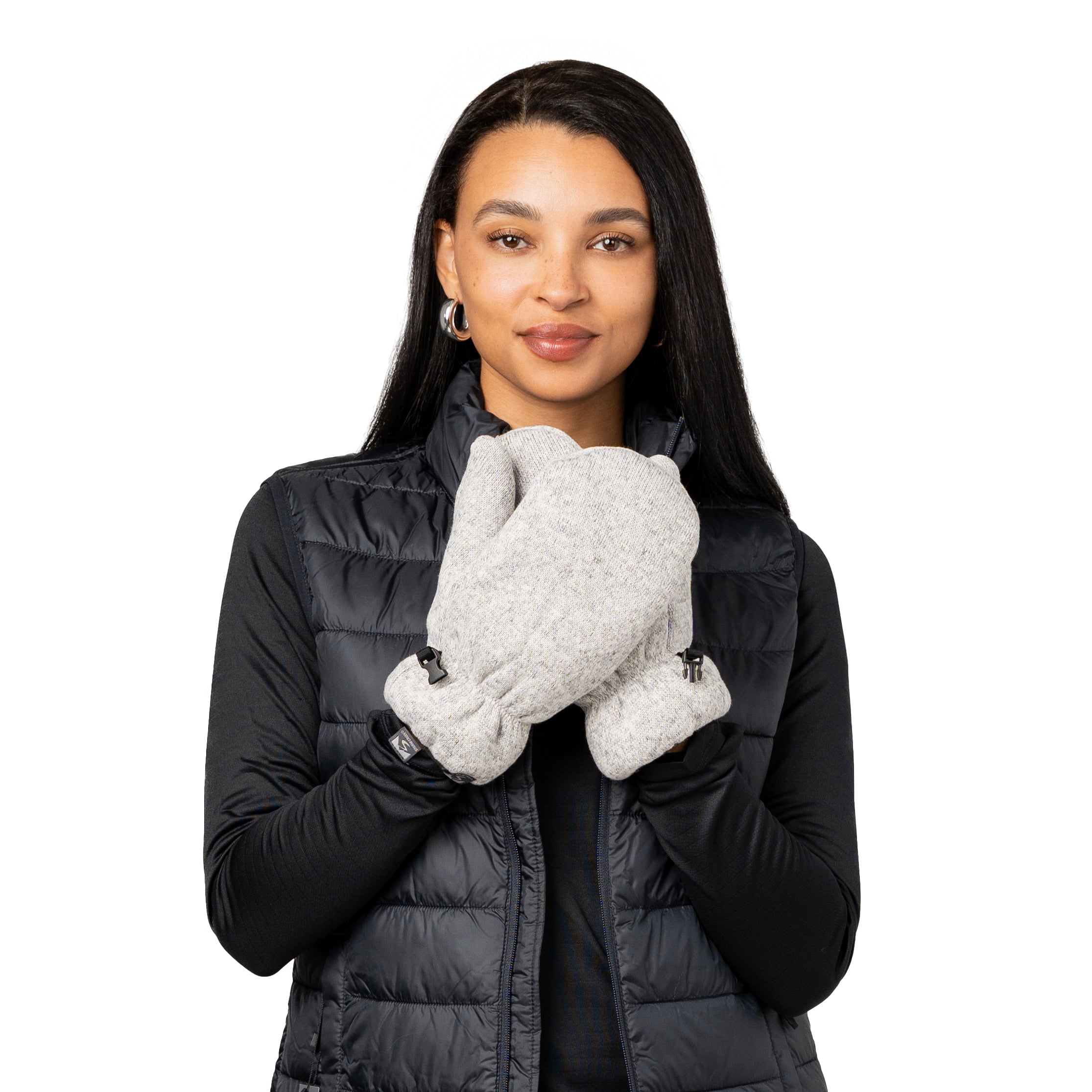 Unisex Catalyst Sweaterfleece Mittens with Grippers – Storm Creek