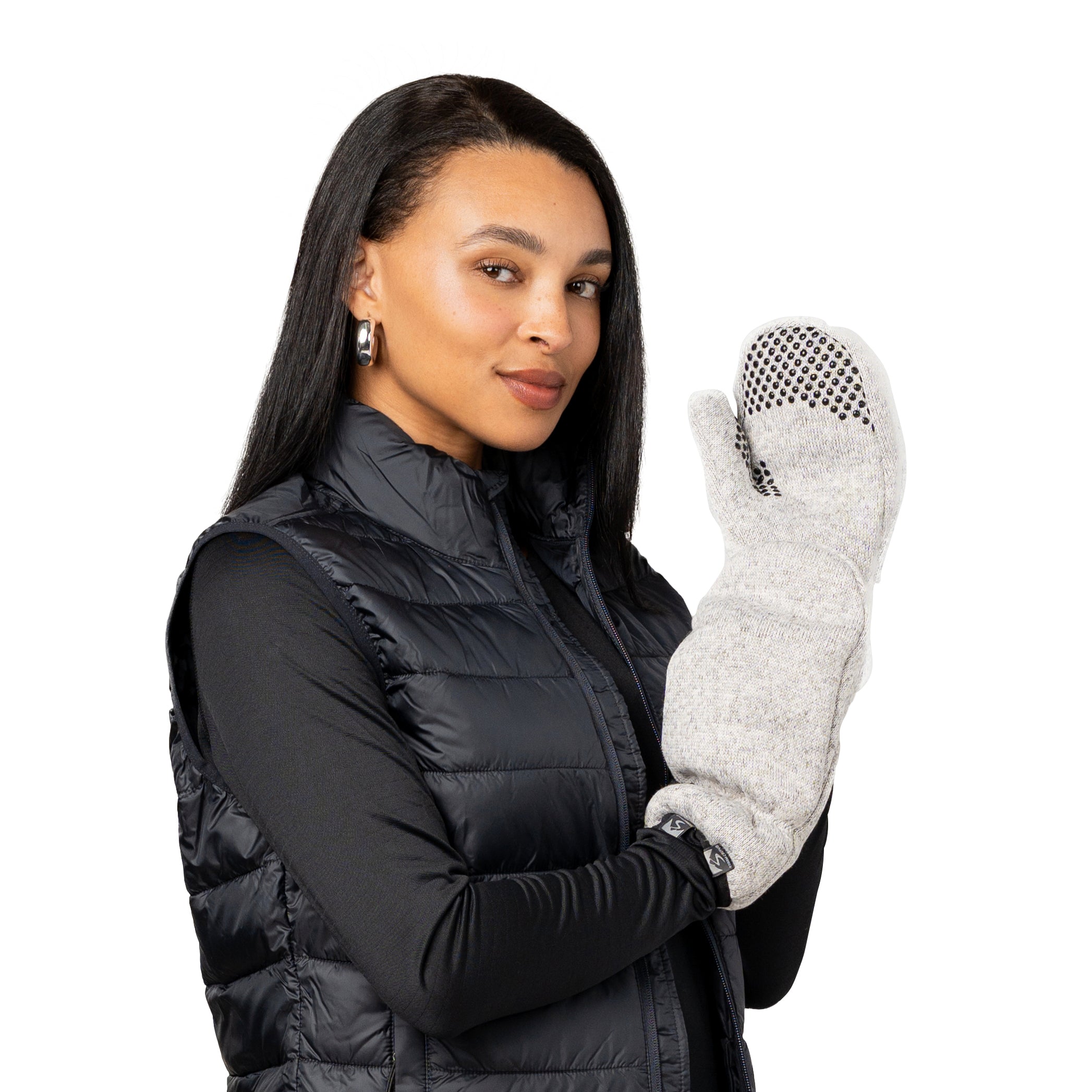 Unisex Catalyst Sweaterfleece Mittens with Grippers – Storm Creek