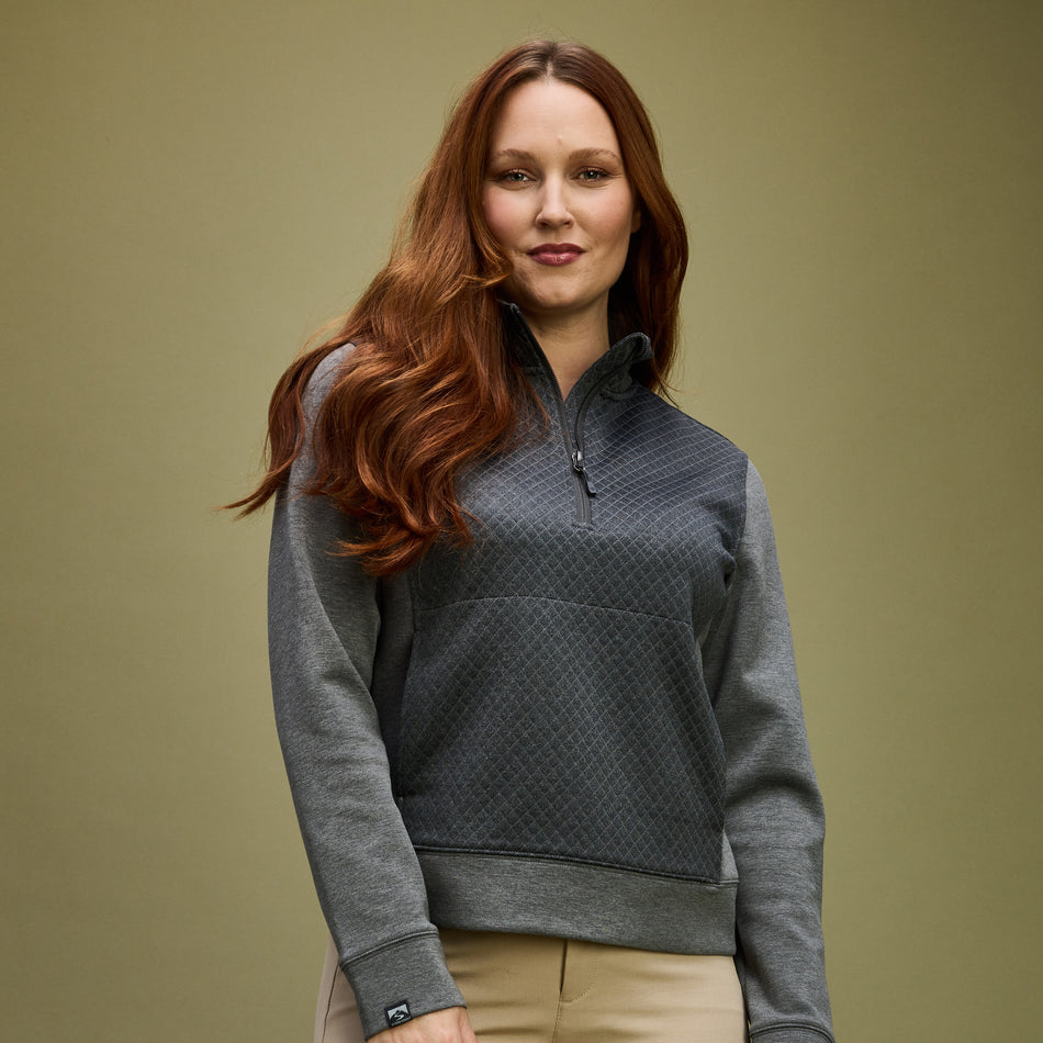 Women's Architect Quilted Quarter Zip - SALE