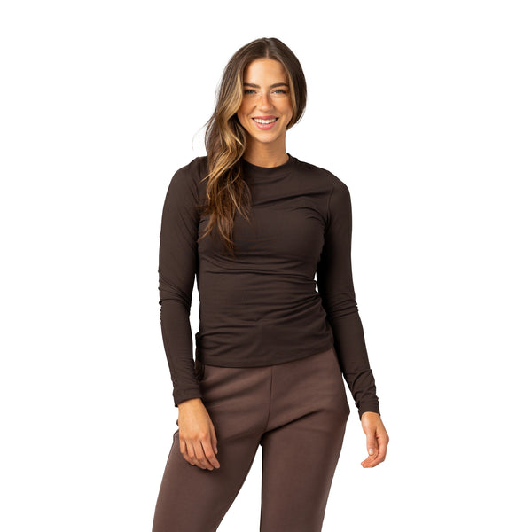 Women's Varsity High Stretch Long Sleeve T-shirt