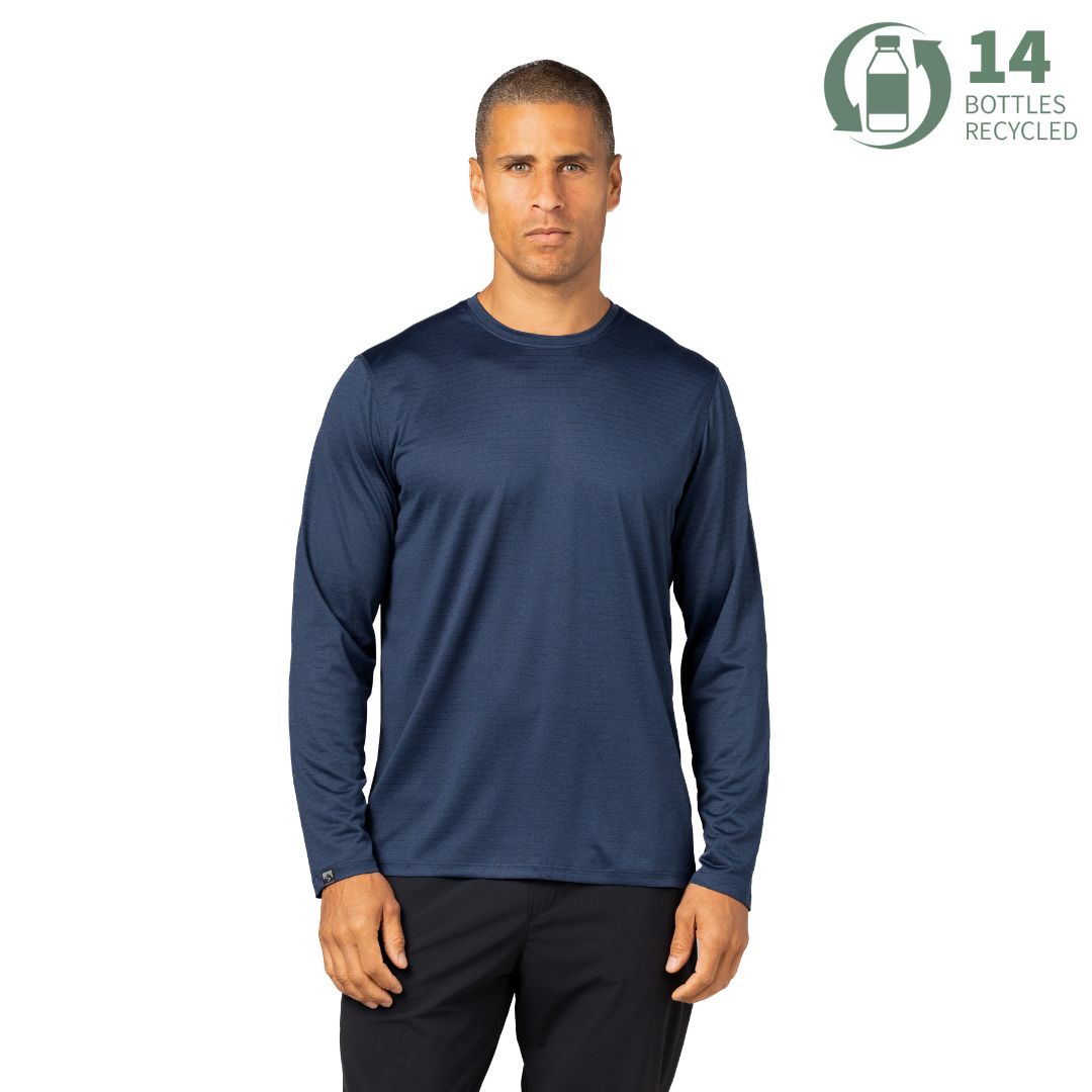 Men's Sightseer Long Sleeve Performance T-shirt – Storm Creek