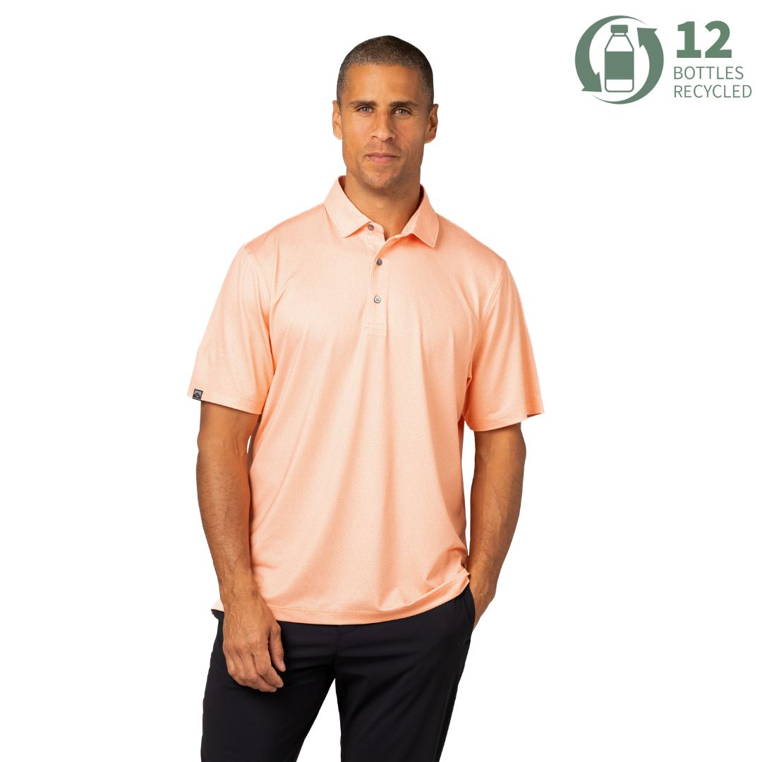 Men's Vacationer Printed Short Sleeve Polo – Storm Creek