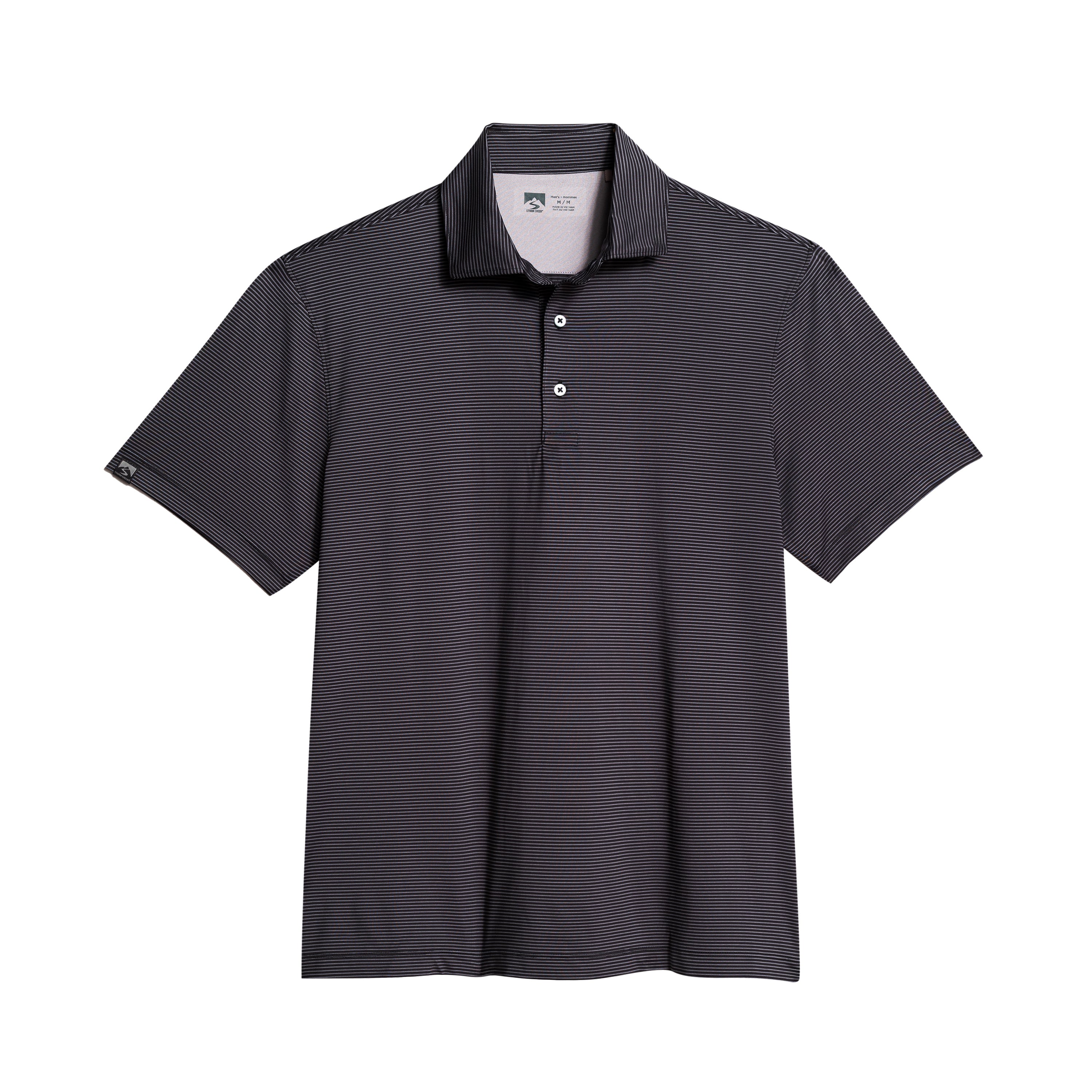 Men's Optimist II Microstripe Short Sleeve Polo – Storm Creek