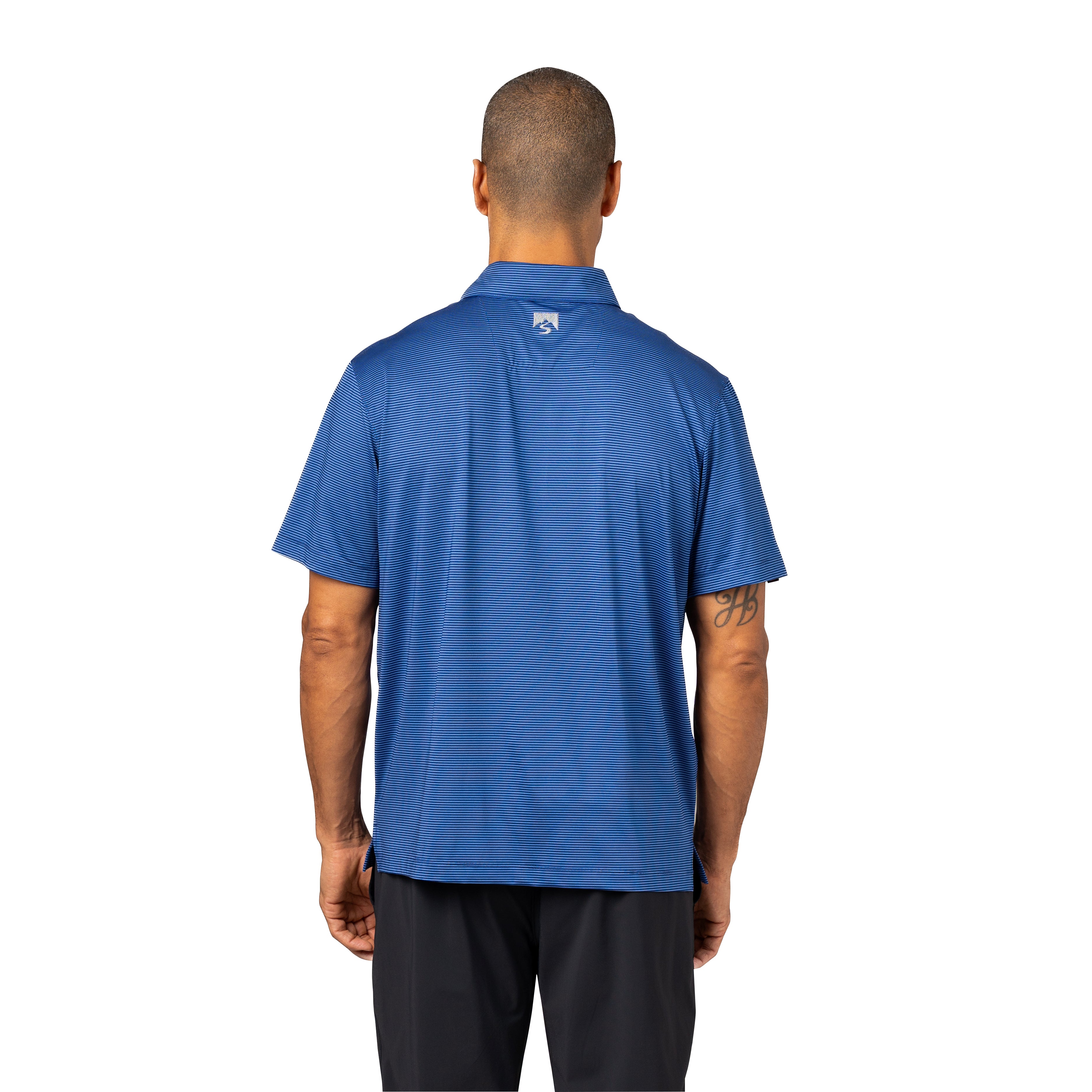 Men's Optimist II Microstripe Short Sleeve Polo – Storm Creek
