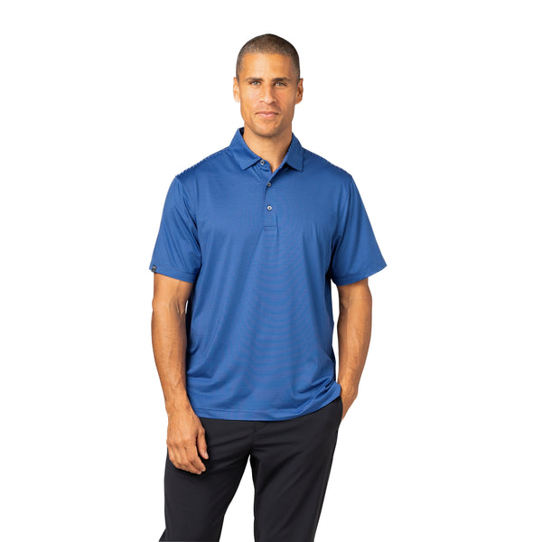 Men's Optimist II Microstripe Short Sleeve Polo