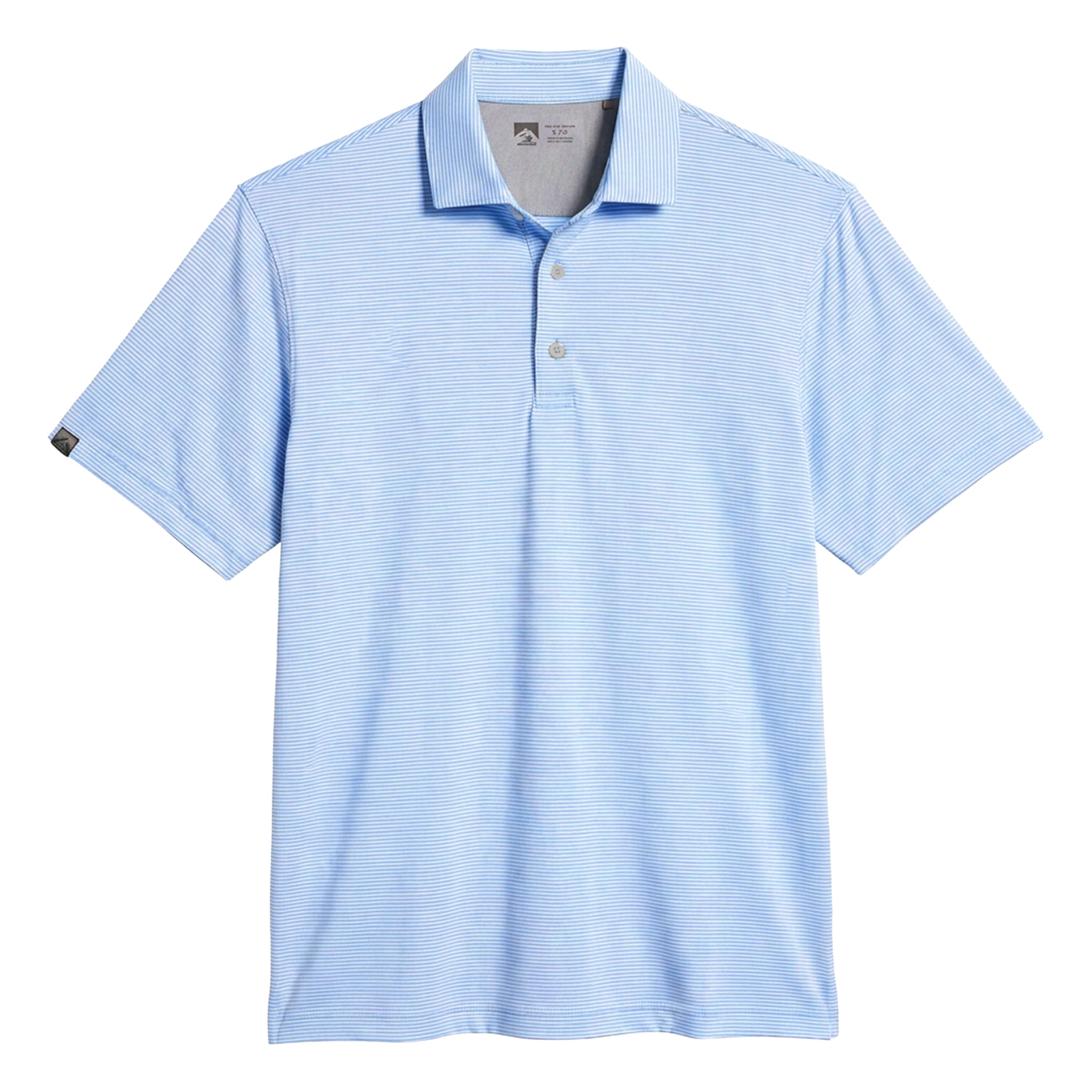 Men's Optimist II Microstripe Short Sleeve Polo – Storm Creek