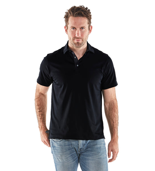 Men's Visionary II Solid Short Sleeve Polo - SALE