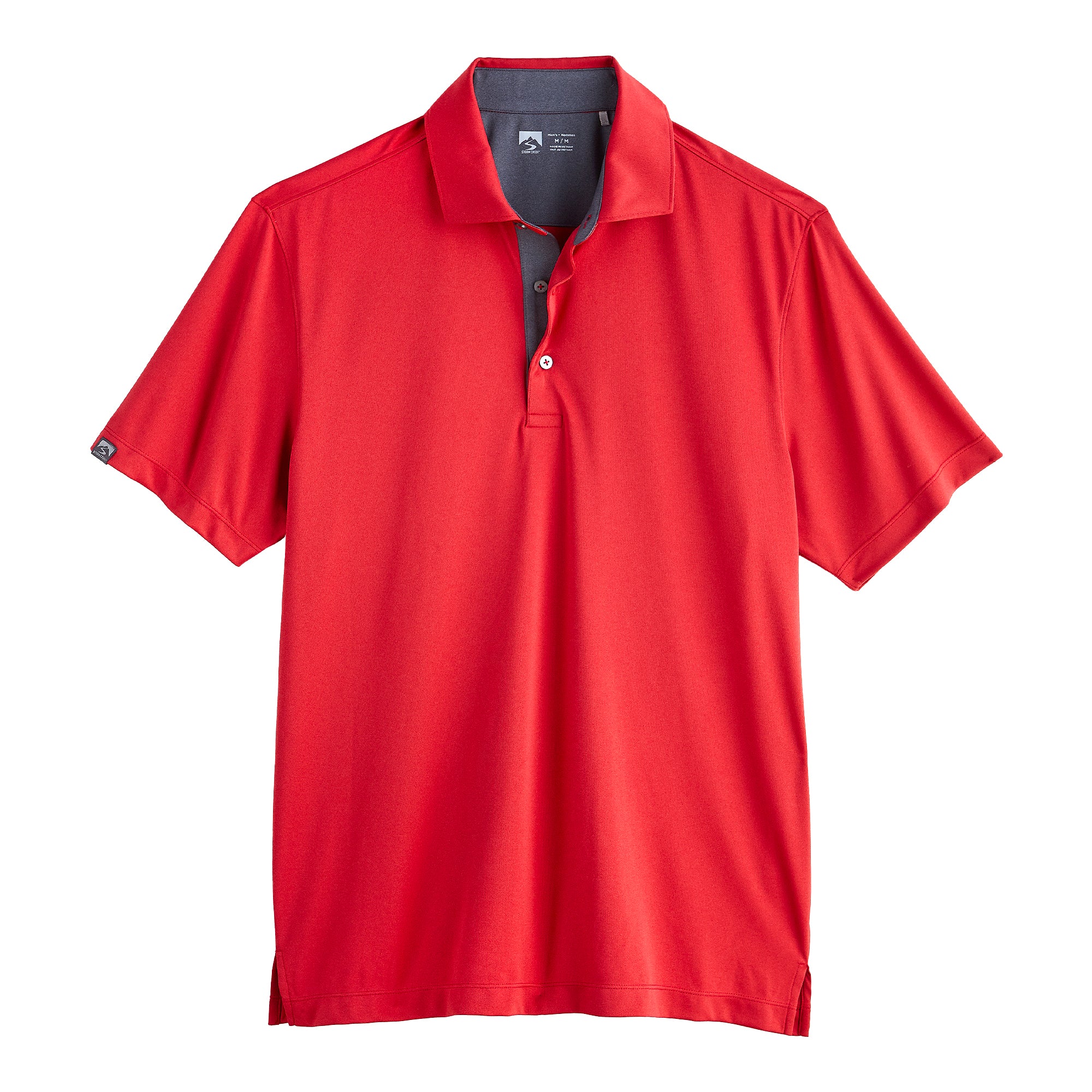 Men's Visionary III Solid Short Sleeve Polo – Storm Creek