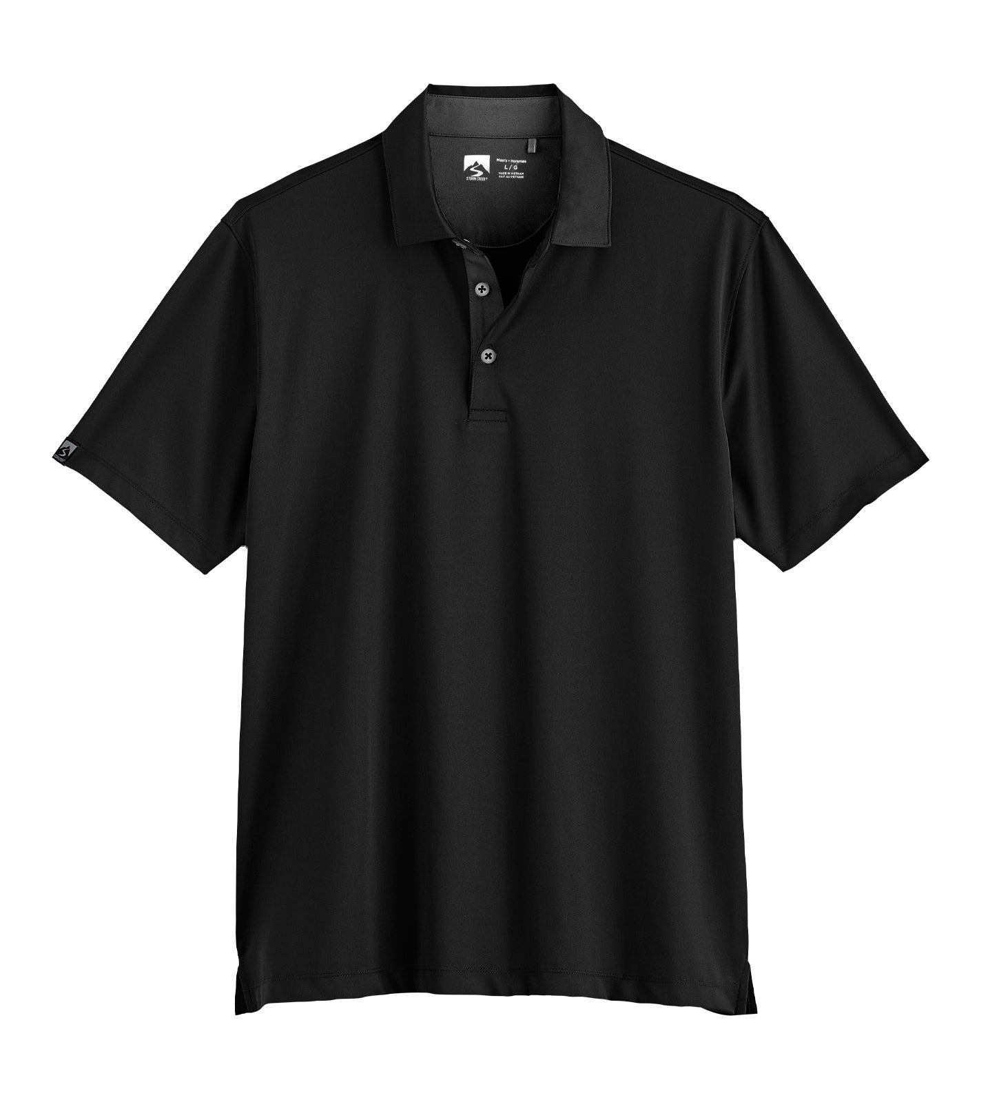 Men's Visionary III Solid Short Sleeve Polo – Storm Creek