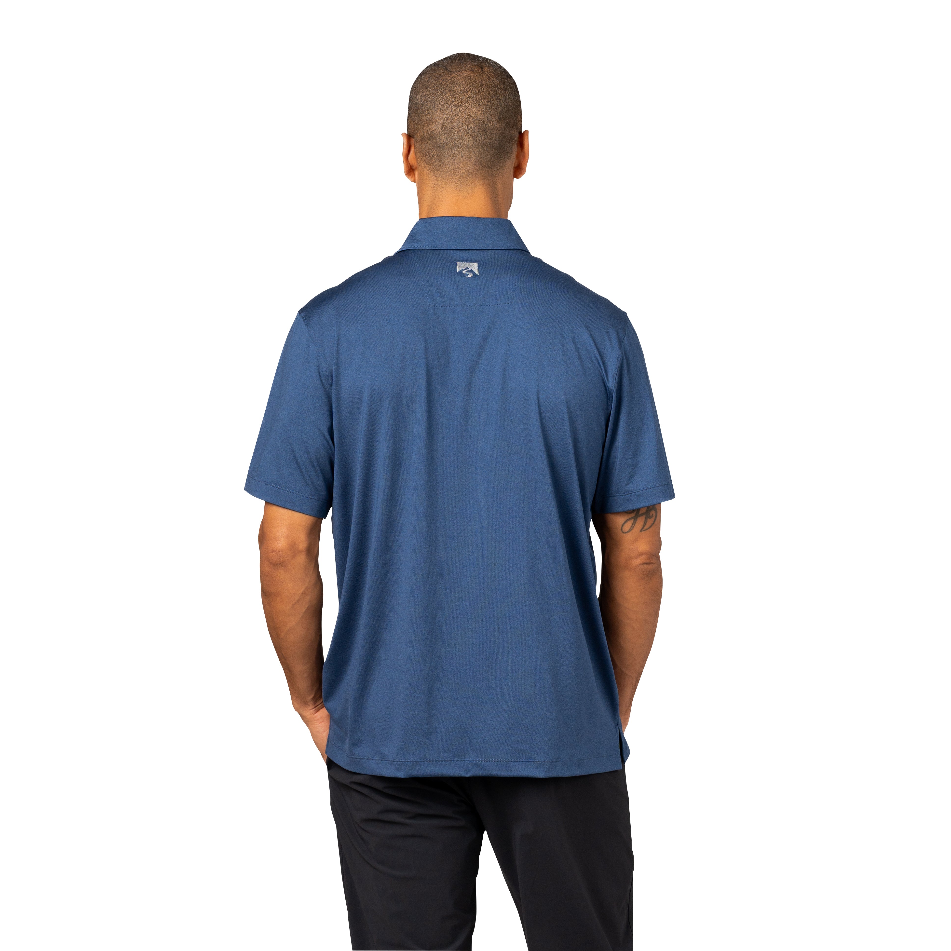 Men's Visionary III Solid Short Sleeve Polo – Storm Creek
