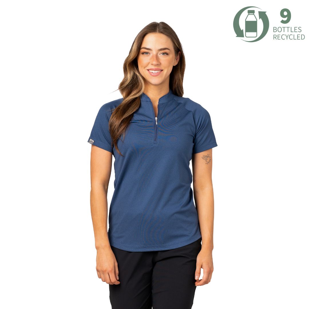 Women's Visionary III Solid Short Sleeve Polo – Storm Creek