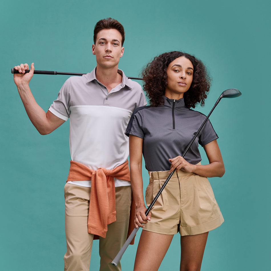 Men's Activator Colorblock Short Sleeve Polo - SALE
