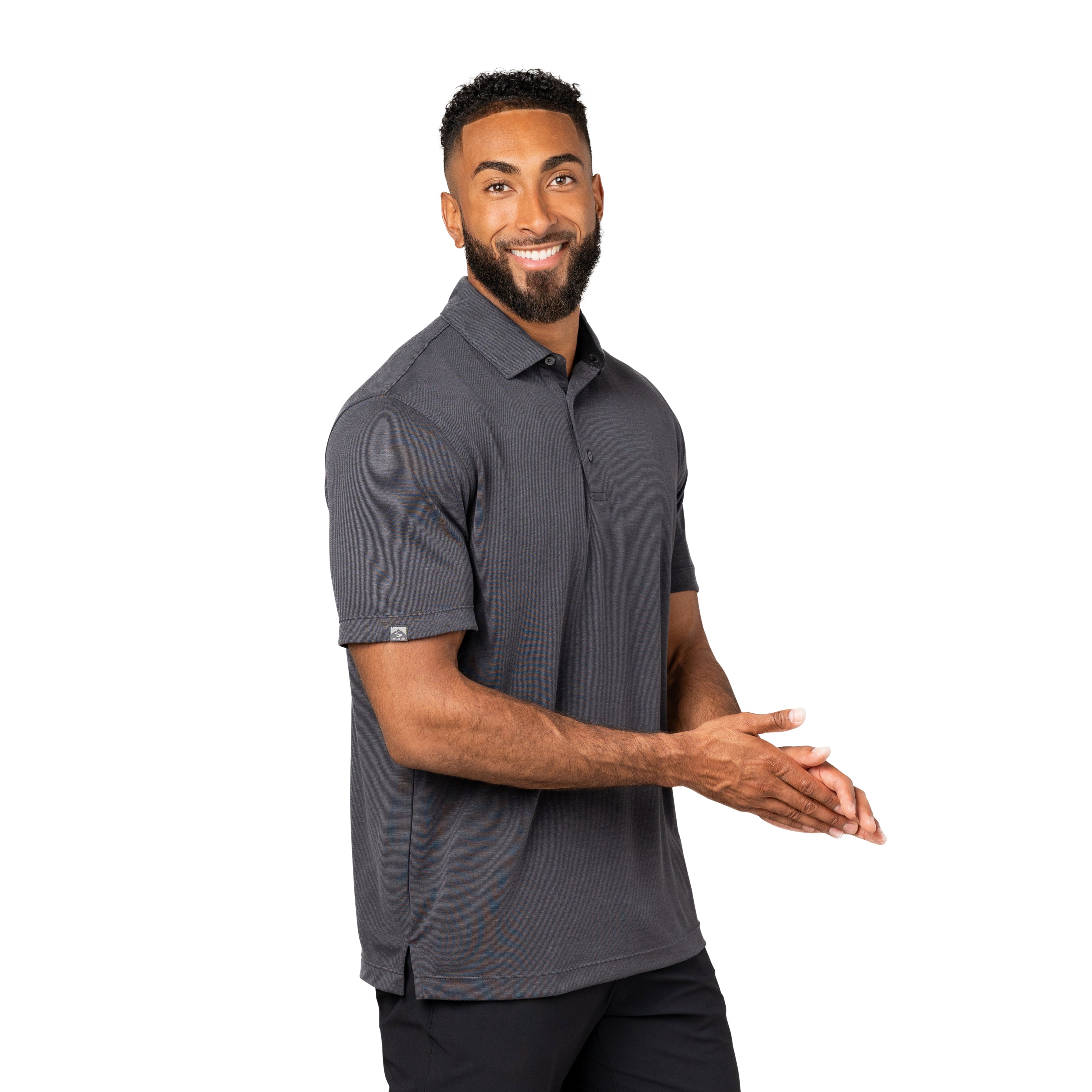 26SS ANCELLM L/S POLO GRAY サイズ2 L/S POLO(GRAY) – ANCELLM