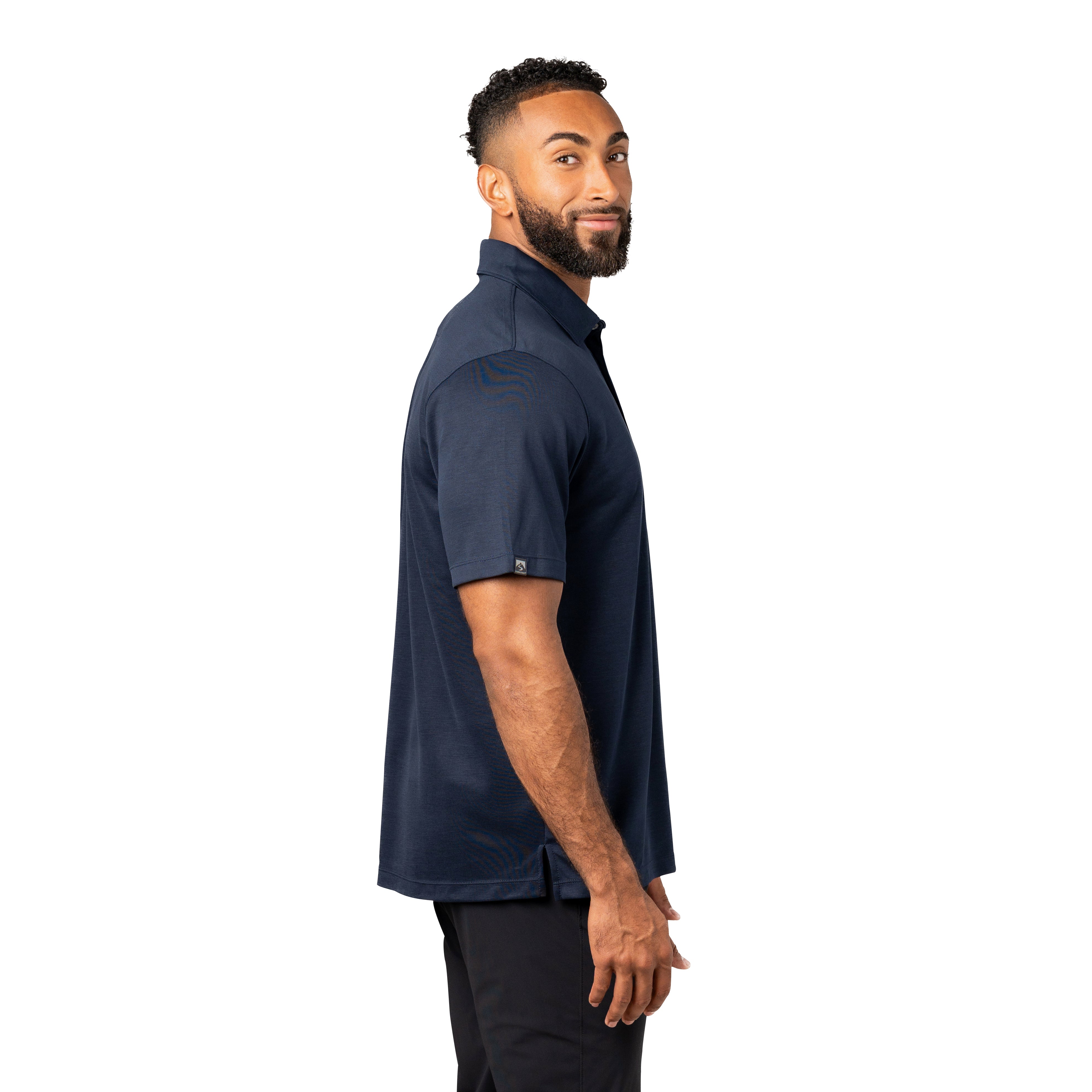 トップス STONE  19SS Cotton Jersey Polo-XL Sportcross QL Polo | MUNICIPAL