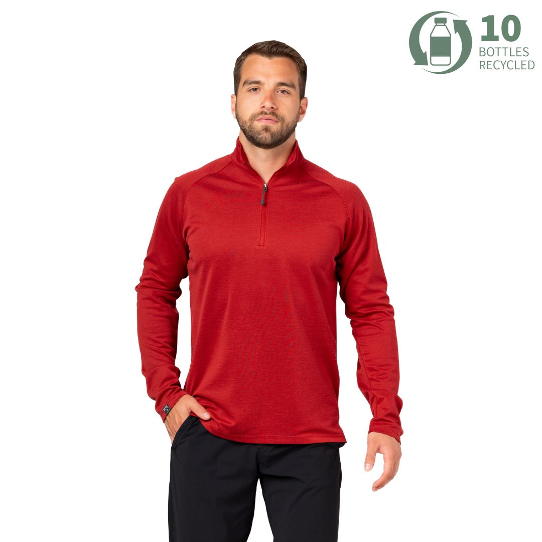 Men's Renewer II Poly/Lyocell Blend Quarter Zip – Storm Creek