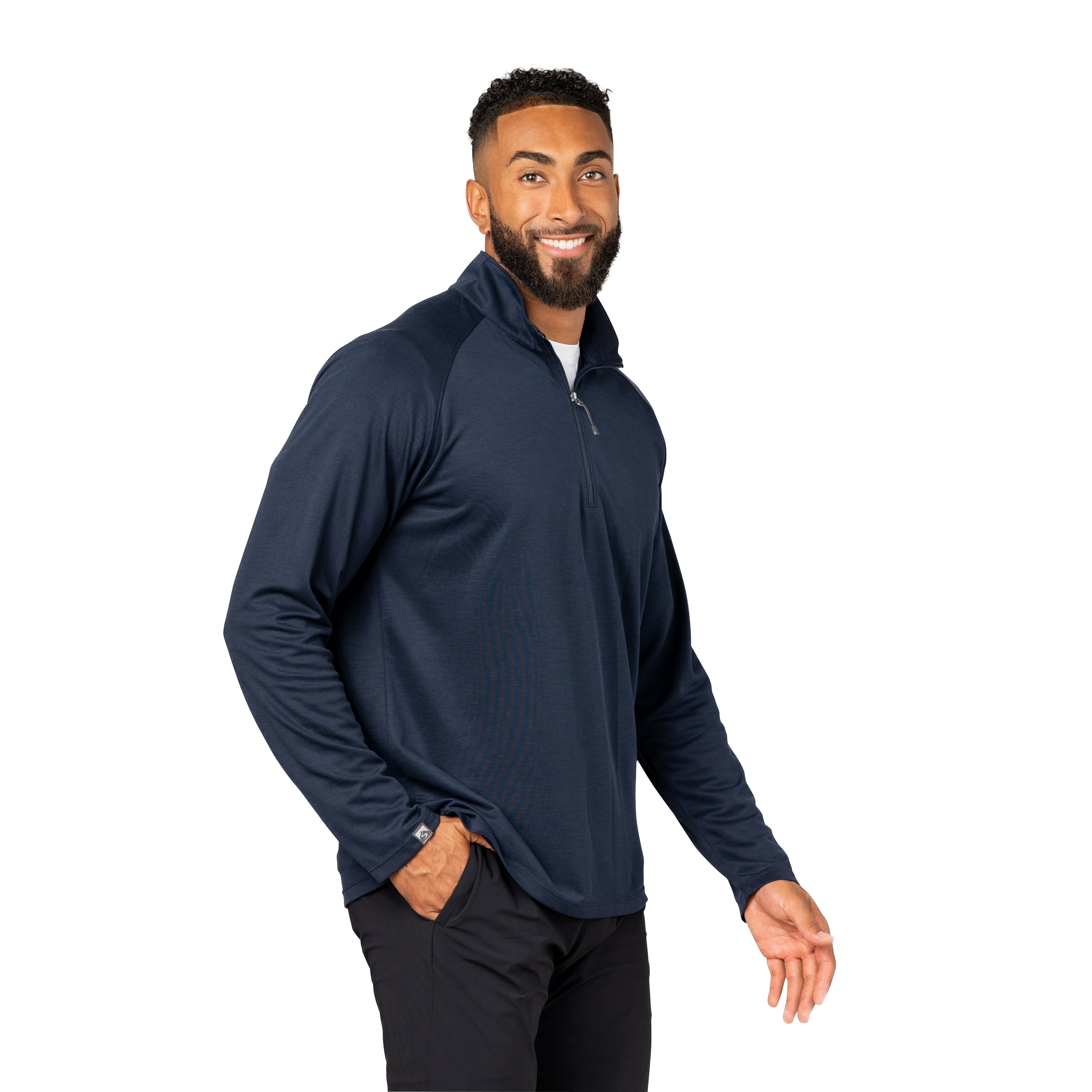 Men's Renewer II Poly/Lyocell Blend Quarter Zip – Storm Creek
