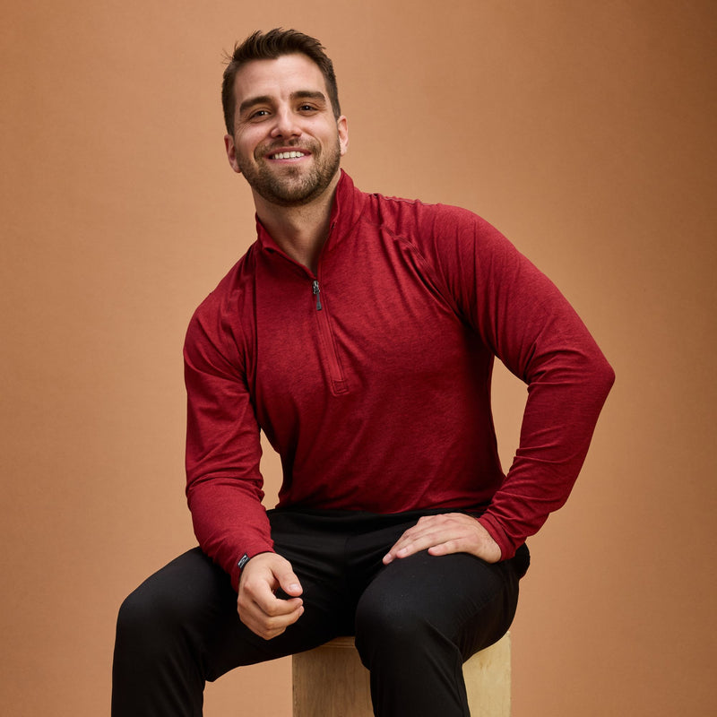 Men's Pacesetter Quarter Zip - Seasonal Colors