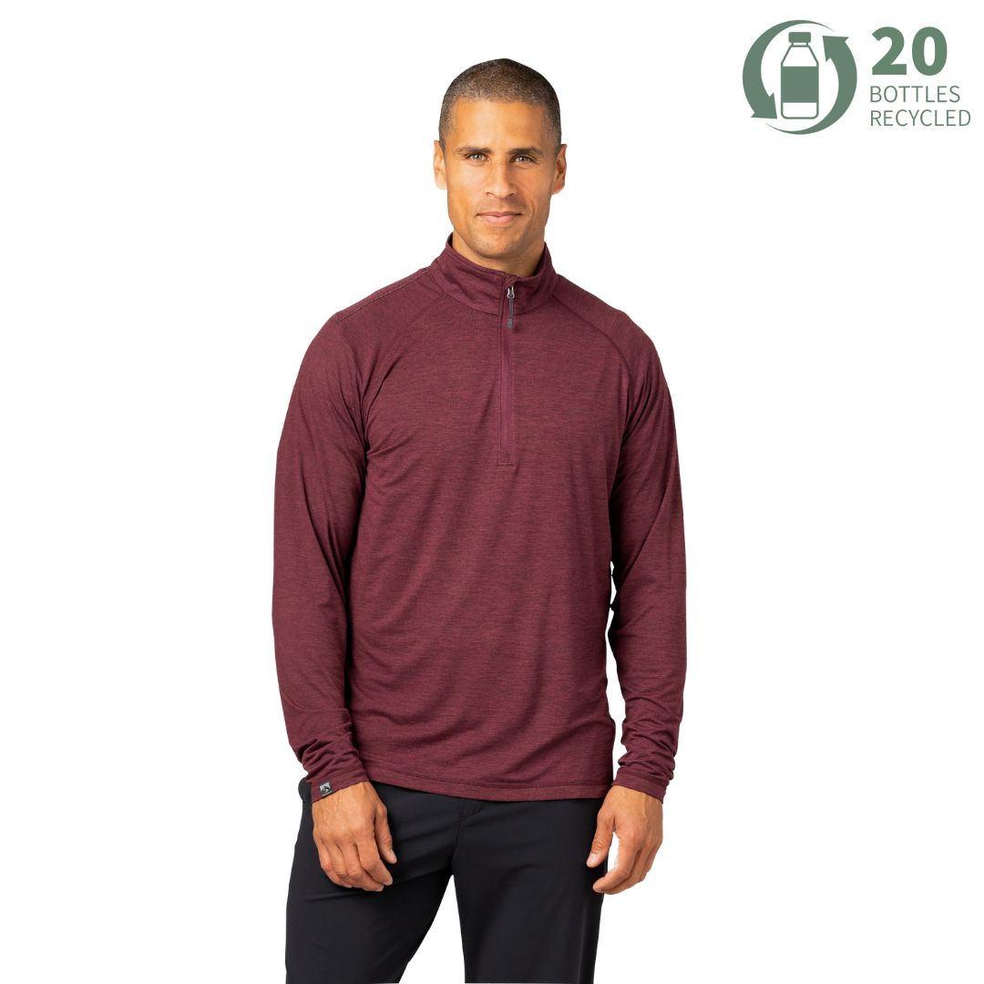 Men's Pacesetter Super Soft Lightweight Quarter Zip – Storm Creek