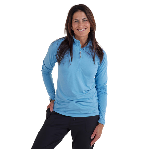 Women's Pacesetter Super Soft Lightweight Quarter Zip - SALE