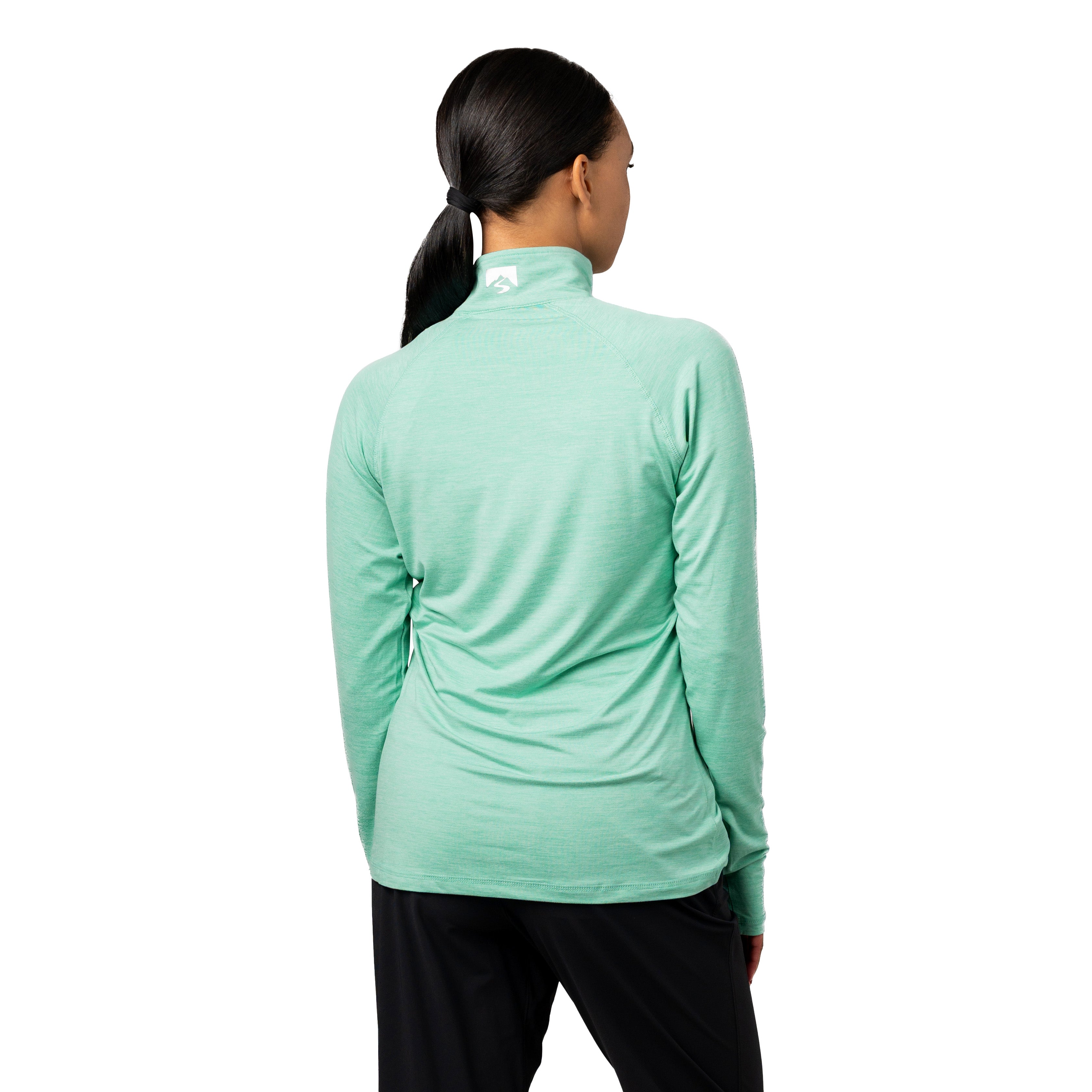 Women's Pacesetter Super Soft Lightweight Quarter Zip – Storm