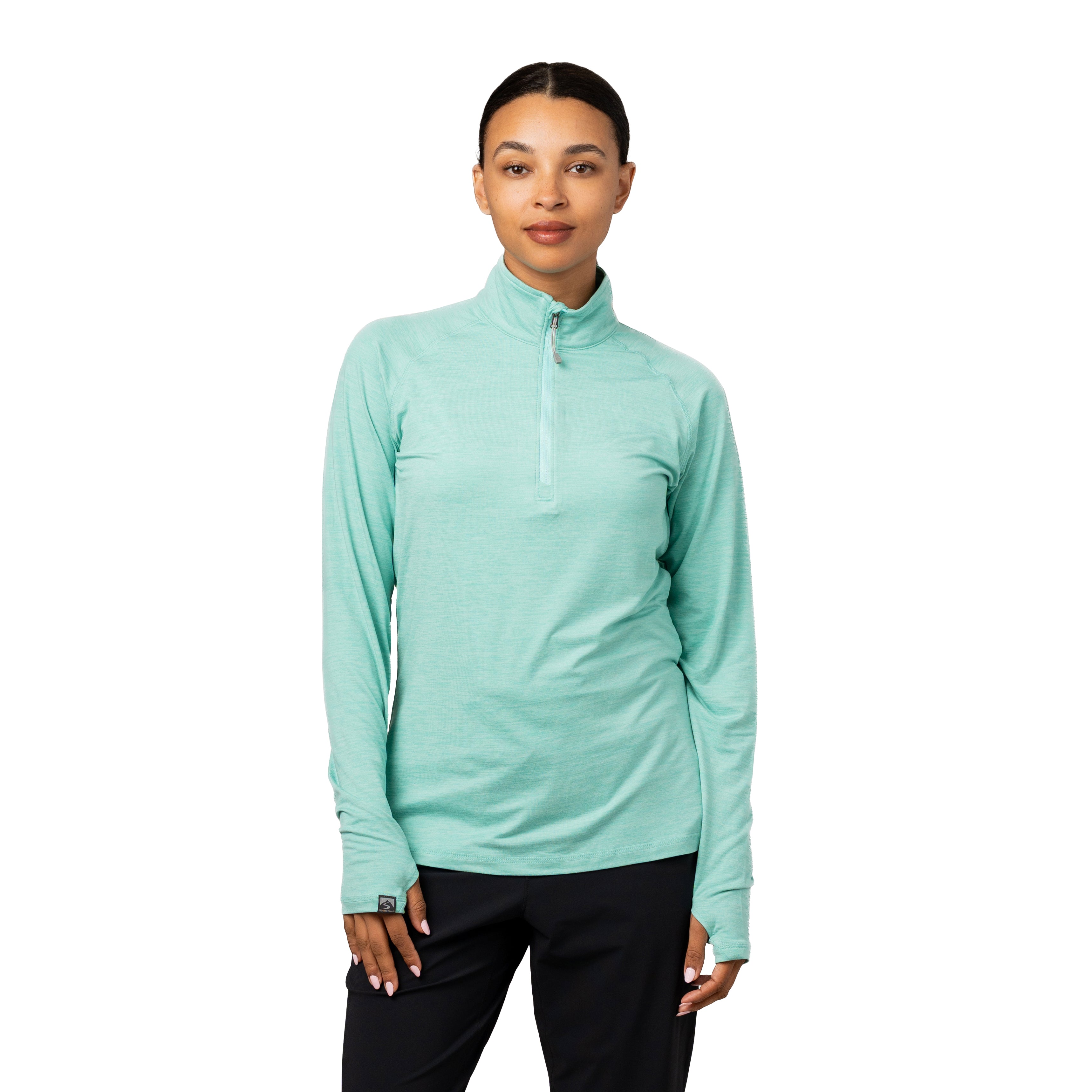 Women's Pacesetter Super Soft Lightweight Quarter Zip – Storm
