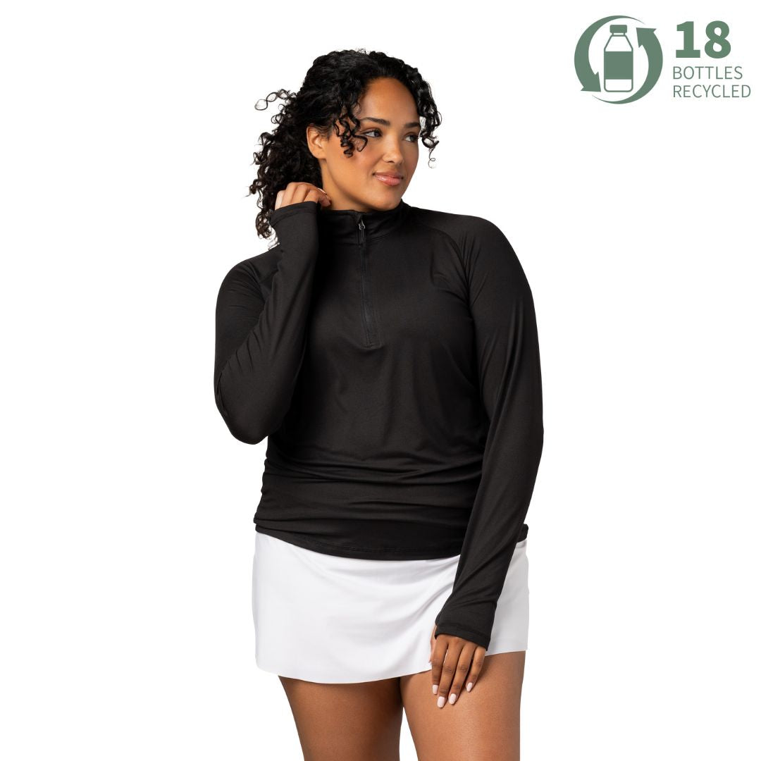 Women's Pacesetter Super Soft Lightweight Quarter Zip – Storm