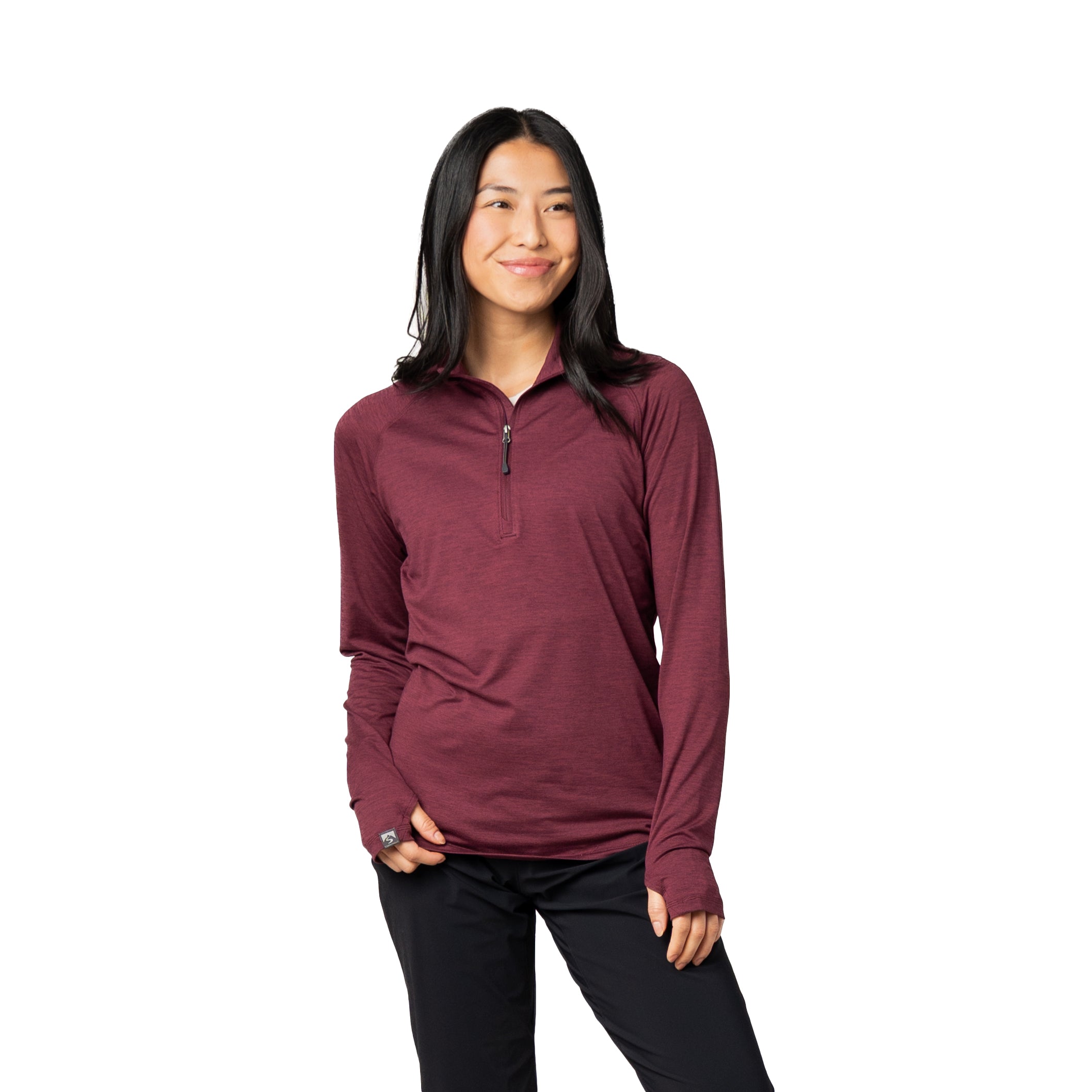 Women's Pacesetter Super Soft Lightweight Quarter Zip – Storm