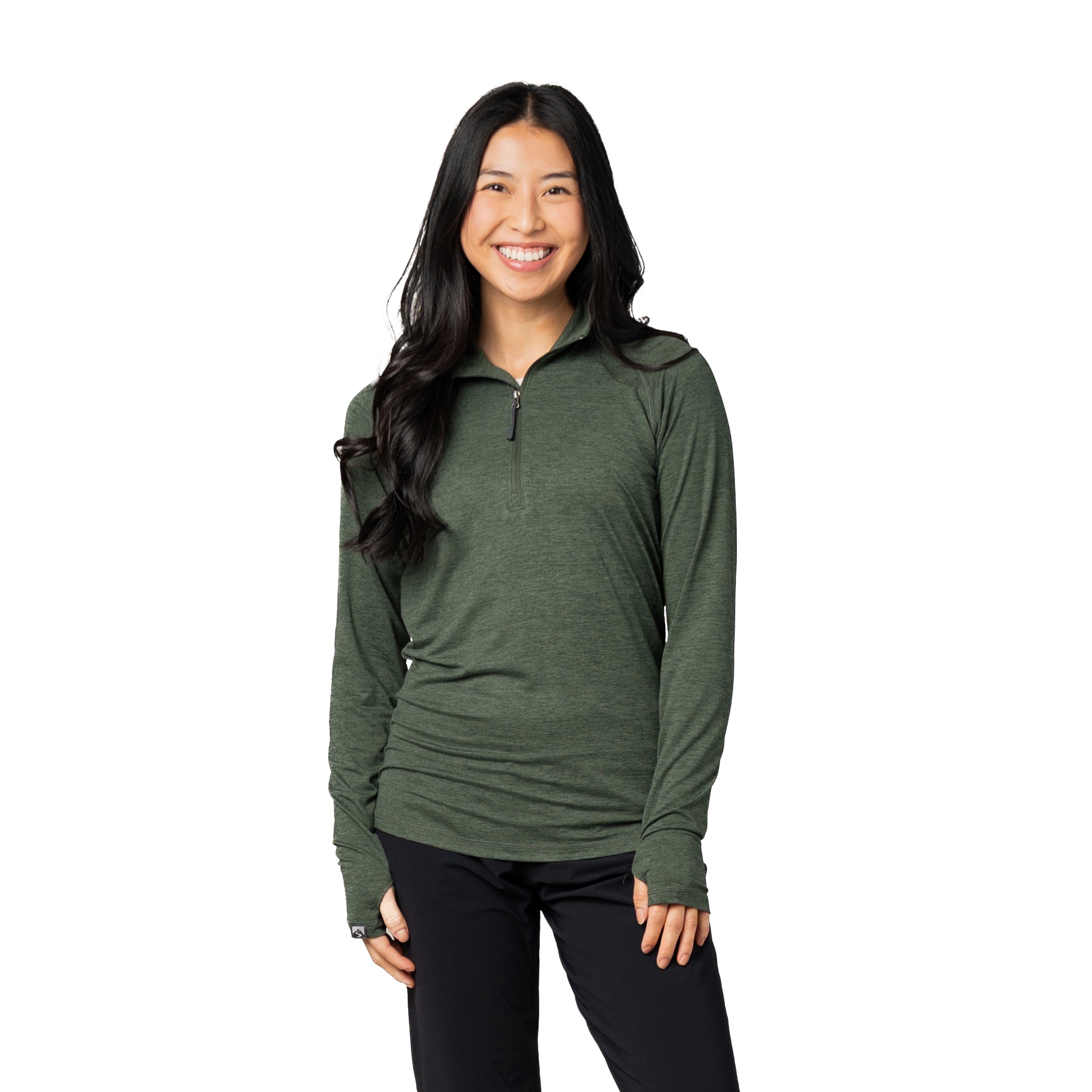 Women's Pacesetter Super Soft Lightweight Quarter Zip – Storm