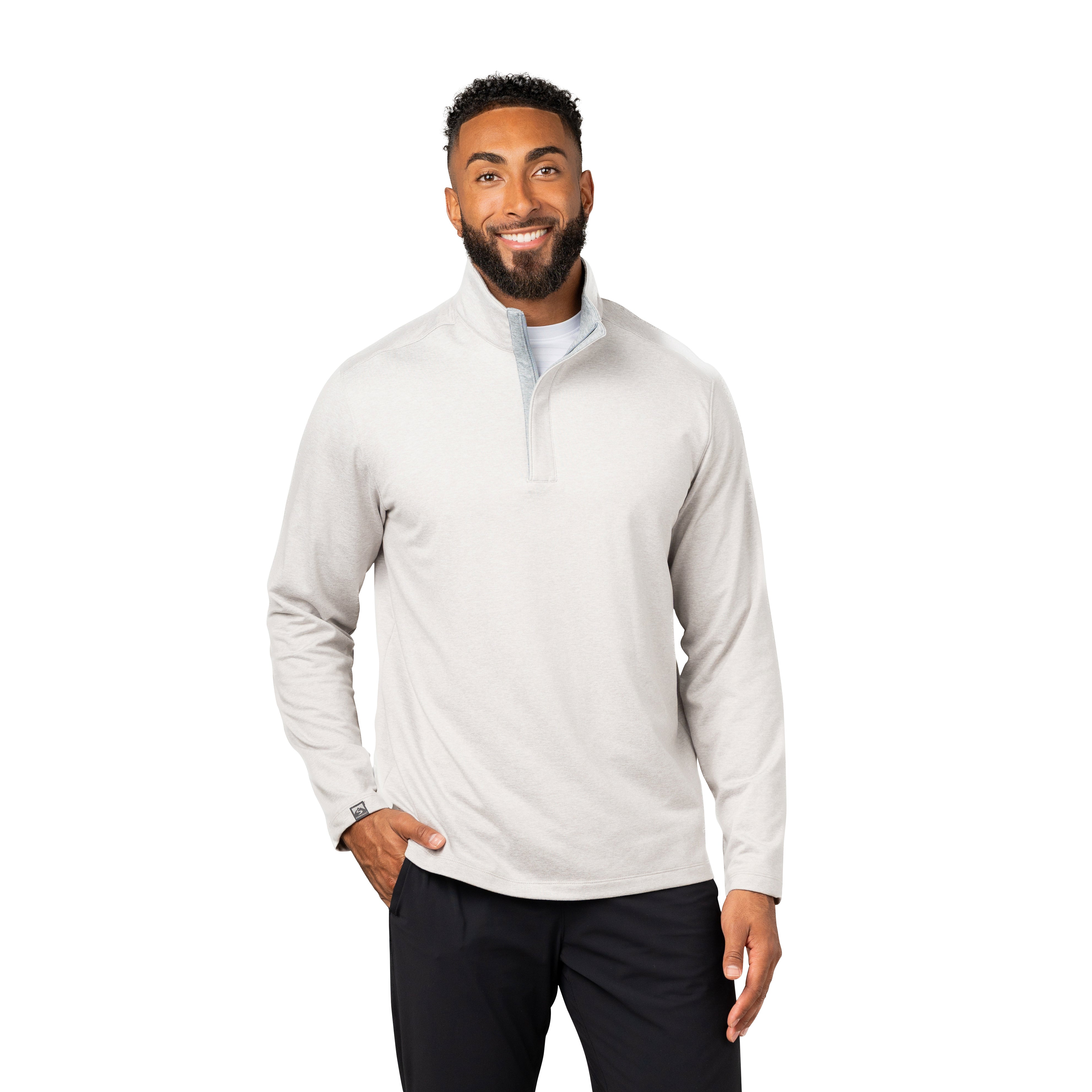 jjcostom トリガー　CREEK Men's Sidekick Super Soft Midweight Quarter Zip – Storm
