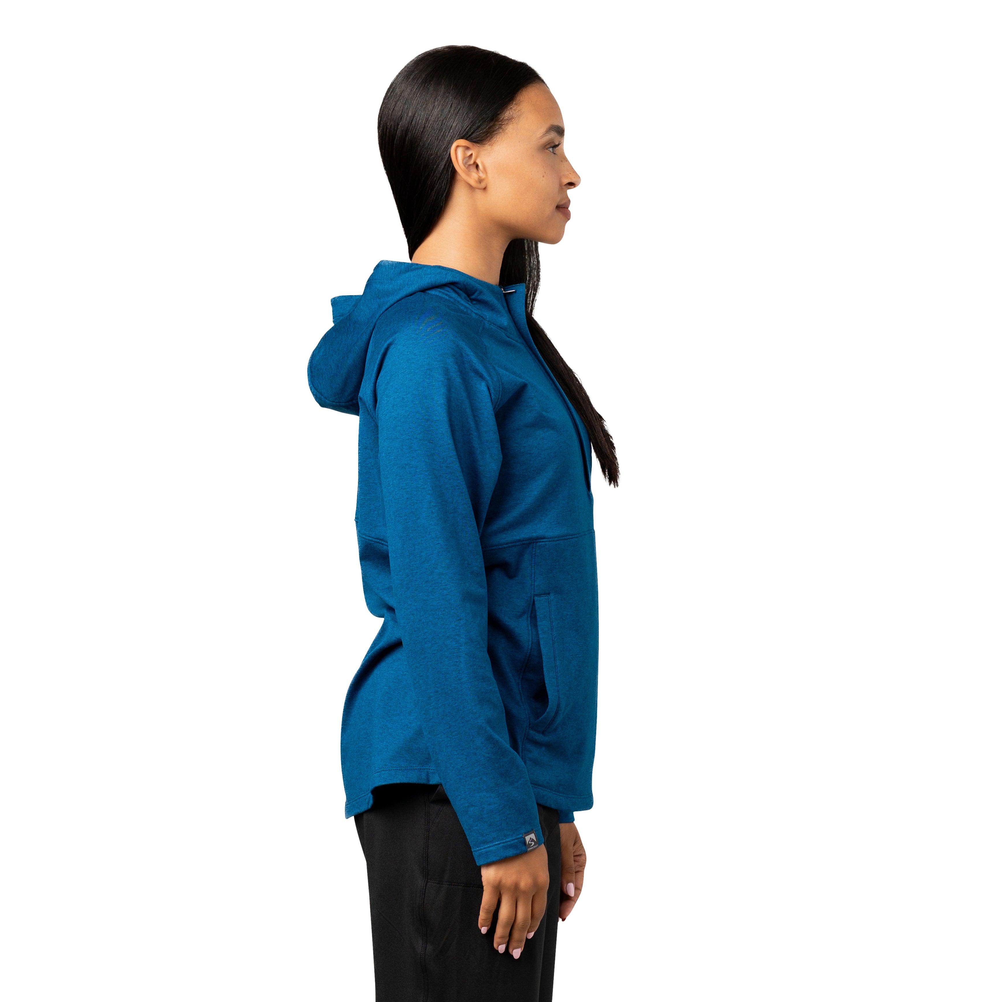 Women's Sidekick Super Soft Midweight Hooded Quarter Zip - SALE