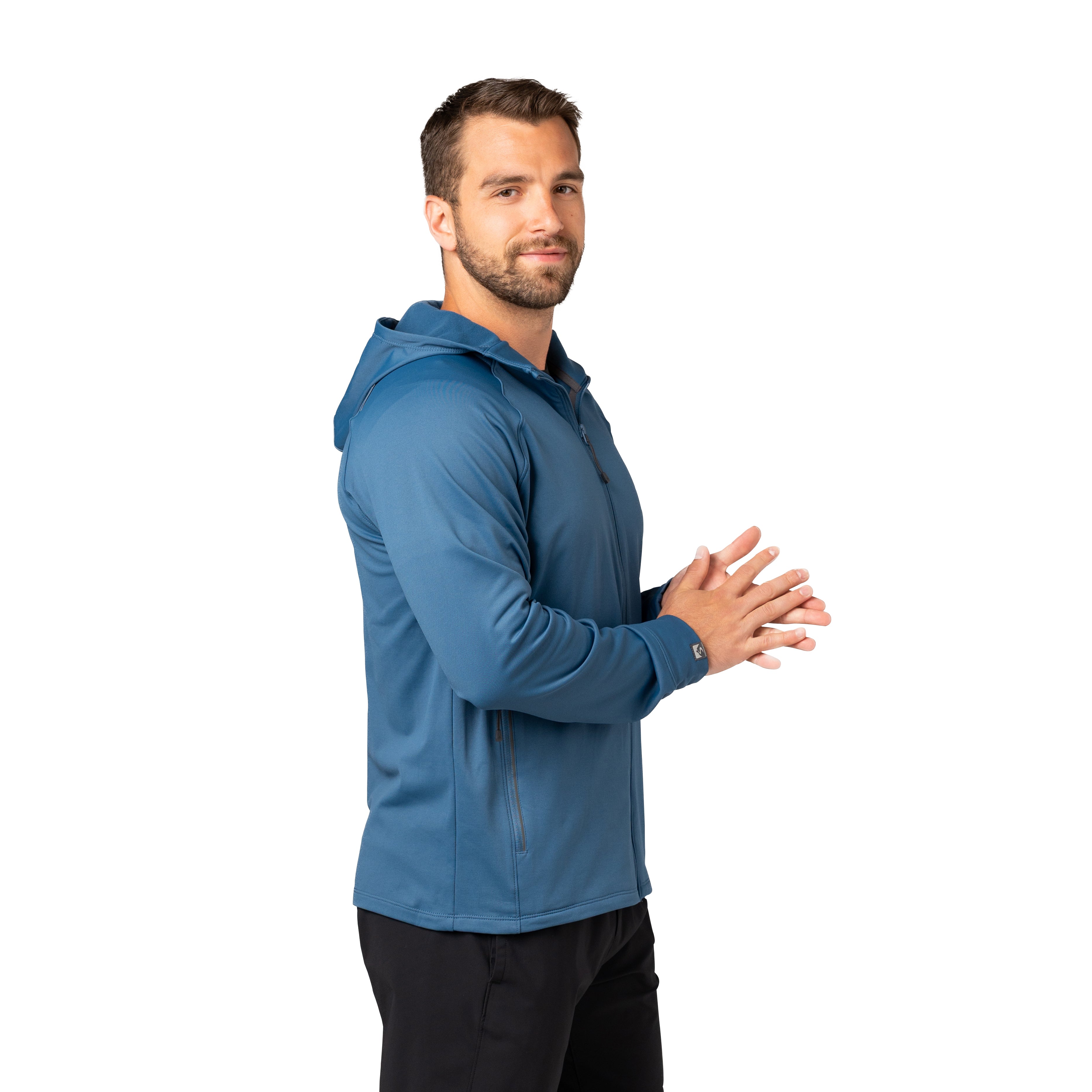 Men's Weekender Performance Fleece Full Zip Hoodie – Storm Creek