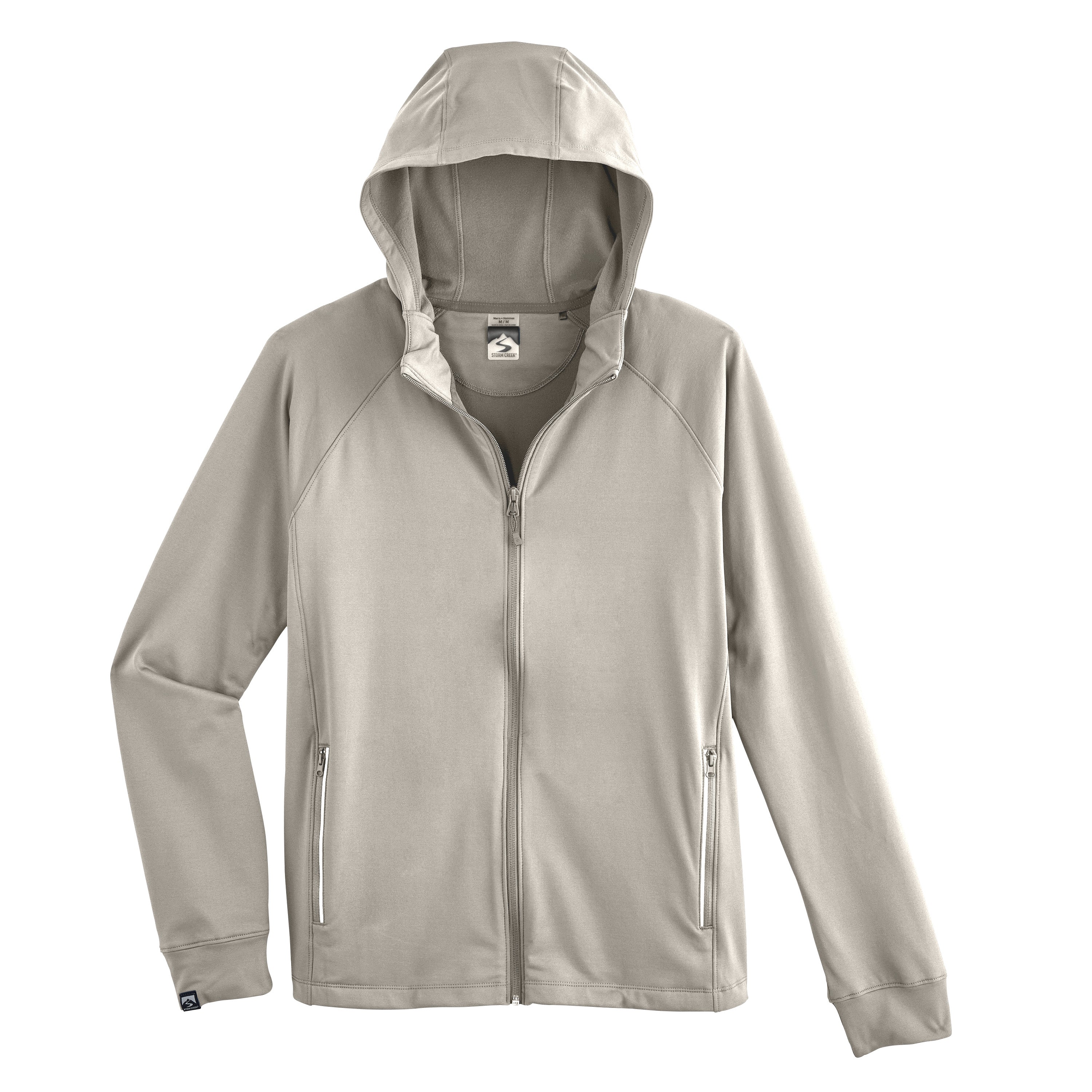 トップス Sqoud Check Lined Zip Hoodie Men's Weekender Full Zip Hooded Sweatshirt – Storm Creek