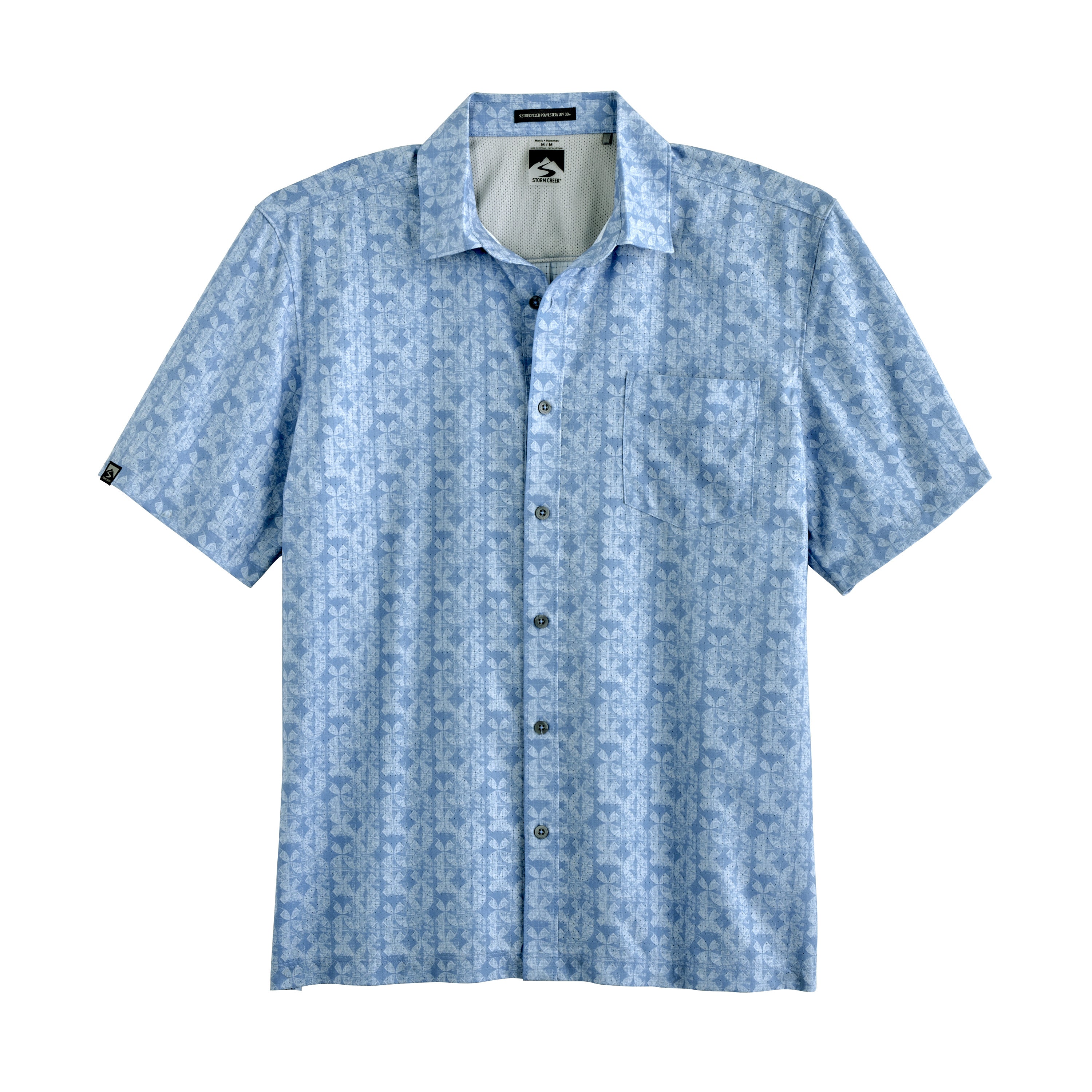 Men's Enthusiast 4-Way Stretch Printed Short Sleeve Outdoor Shirt Men's Enthusiast 4-Way Stretch Printed Short Sleeve Outdoor Shirt